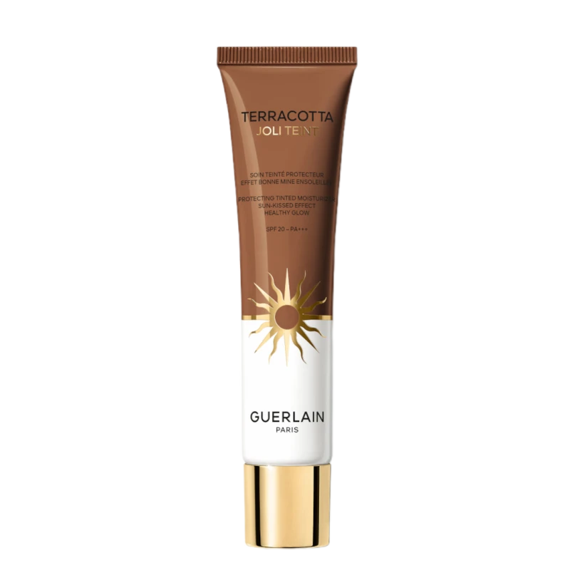 Image of GUERLAIN Terracotta Joli Teint Tinted Moisturiser SPF20 30ml 50 - Bronze