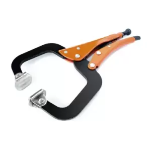 Image of 224 locking c-grip with swivel pads 6'