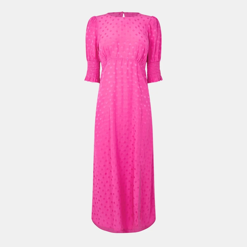 Image of Nobodys Child Luna Midi Dress Pink female 6 (2XS)