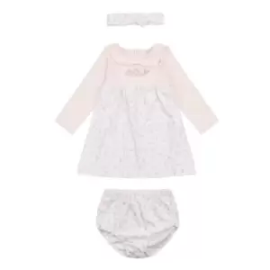 Image of Elle Bow Collar Set Bb99 - White