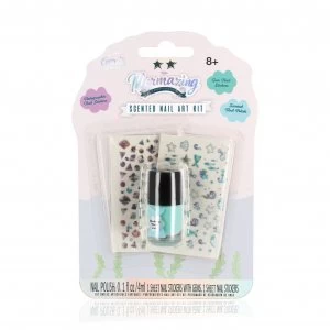 Image of Mermazing Scented Nail Art Kit - Sky Blue