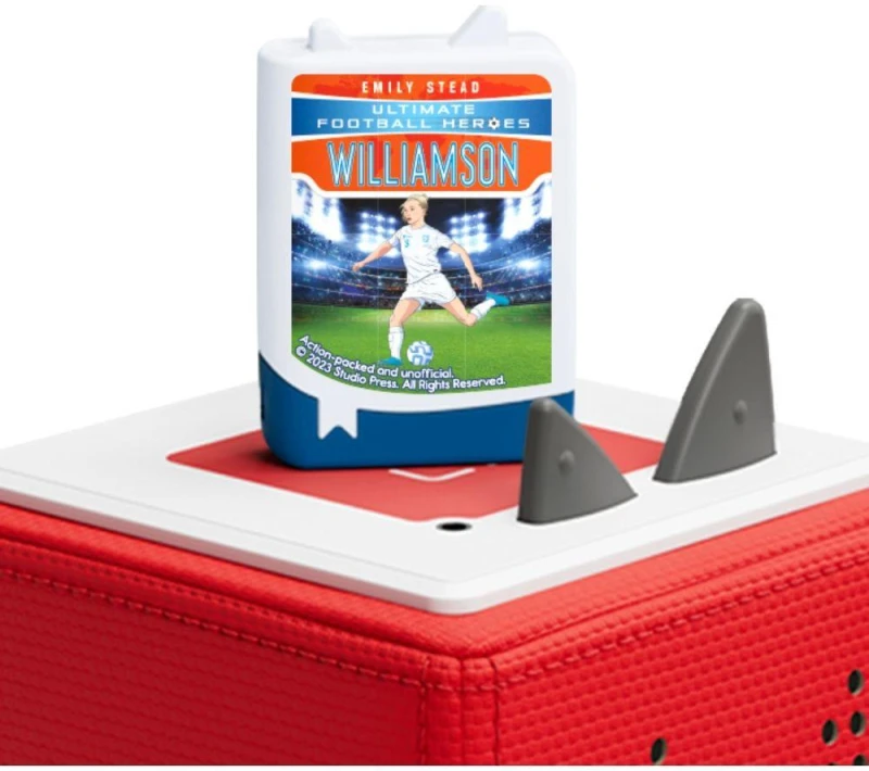 Image of TONIES Pocket Audio Book - Ultimate Football Heroes: Leah Williamson 4251192169426