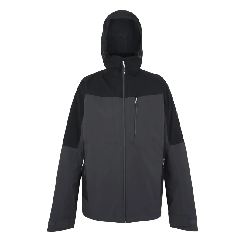 Image of Regatta Regatta Men Wentwood Waterproof 3 in 1 Jacket in Black Size: 2X-large Black XXL Male 5063516128939