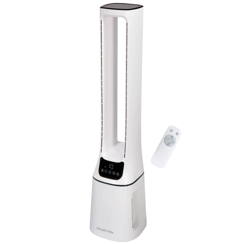 Image of Russell Hobbs RHBLDL12 10" Tower fan - White 5056233982984