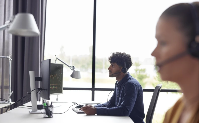 Image of POLY EncorePro 320 Stereo USB-A Headset TAA