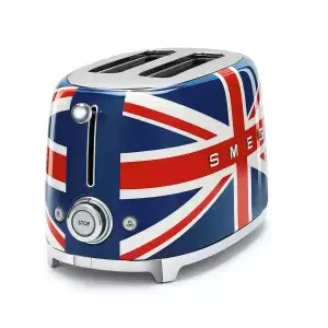 Image of SMEG 50s Retro Style TSF01UJUK 2 Slice Toaster