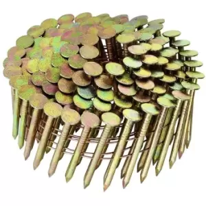 Image of DEWALT Hot Dipped Galvanised Roofing Coil Nails 38mm Pack of 1200