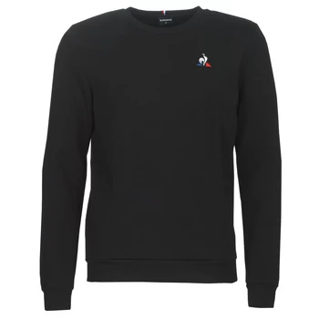 Image of Le Coq Sportif ESS CREW SWEAT No. 2m mens Sweatshirt in Black - Sizes XXL,S,M,L,XL