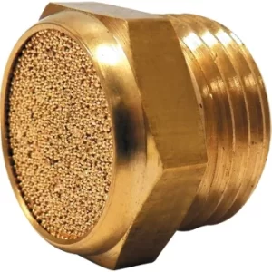 Image of S3-4 Type 3 Flat Head Silencer Sintered G1/2