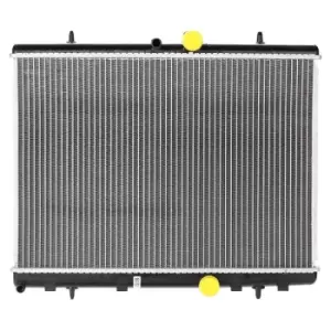 Image of RIDEX Engine radiator Mechanically jointed cooling fins 470R0152 Radiator, engine cooling,Radiator PEUGEOT,CITROEN,DS,207 (WA_, WC_),207 CC (WD_)