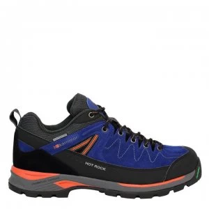 Image of Karrimor Hot Rock Low Mens Walking Shoes - Blue/Orange