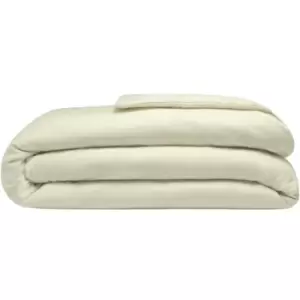 Image of Belledorm Brushed Cotton Duvet Cover (Double) (Lemon) - Lemon