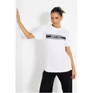 Image of I Saw It First Monte Carlo Graphic Oversized T-Shirt - White