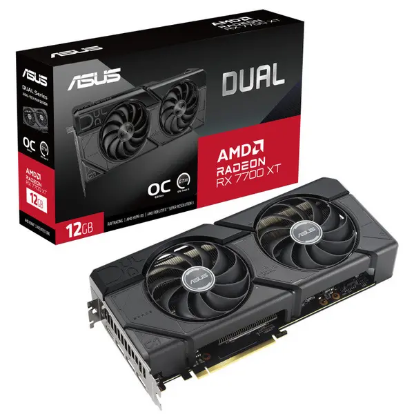 Image of ASUS Radeon RX 7800 XT 16GB DUAL OC Graphics Card