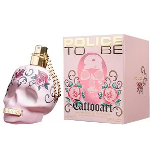 Image of Police To Be Tattoo Art Eau de Toilette For Her 40ml