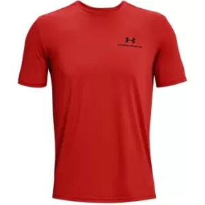 Image of Under Armour Rush Energy Short Sleeve T Shirt Mens - Orange