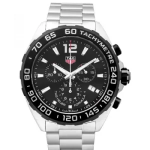 Image of Formula 1 Quartz Chronograph Black Dial Mens Watch