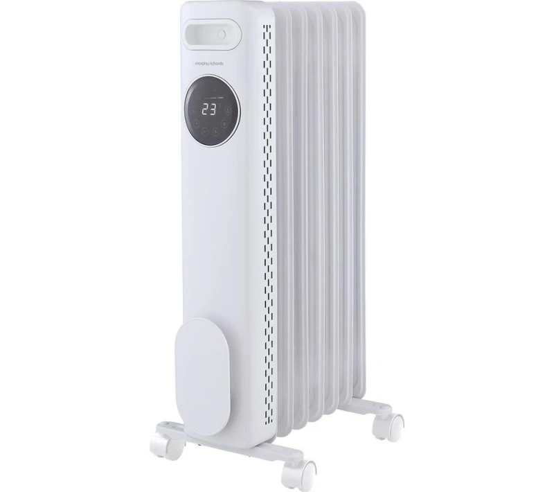 Image of Morphy Richards HeatFlux Digital Oil-Filled Radiator - White 5056765402042