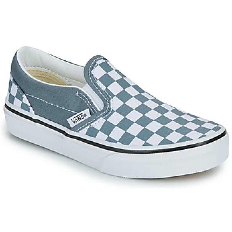 Image of Vans Kids Classic Slip-On Trainers Blue-Grey Baby 27 (9 to 9.5);32 (13.5);31 (12.5 to 13);30 (11.5);29 (11)