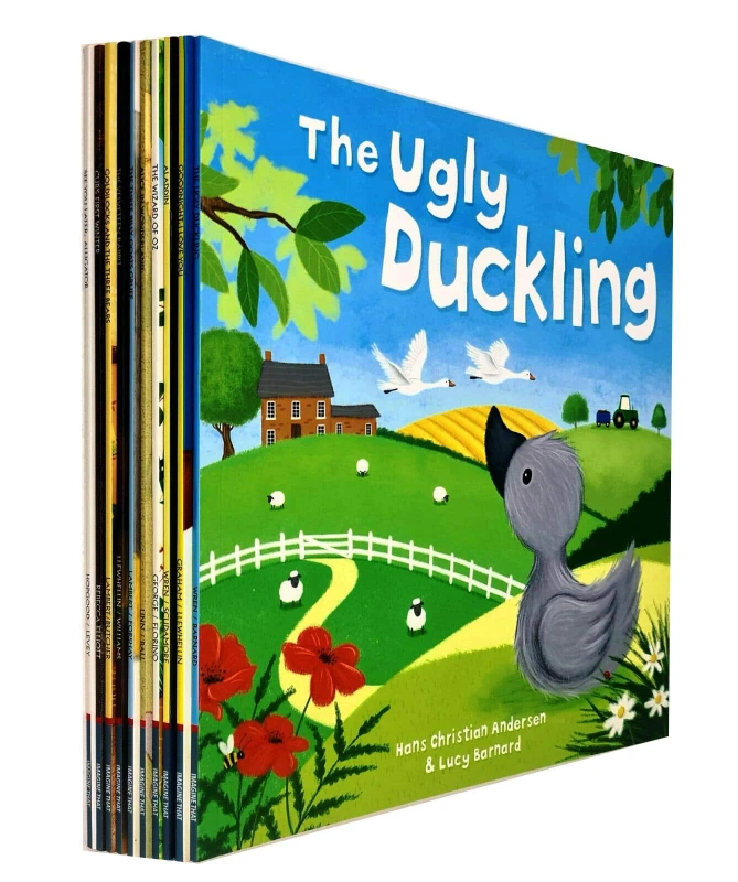 Image of Children Picture Storybook 10 Books Collection Set The Ugly Duckling & More Paperback Various Books