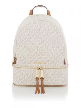 Image of Michael Kors Rhea zip back pack Neutral