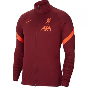 Image of Nike Liverpool Strike Track Jacket 2021 2022 Mens - Red