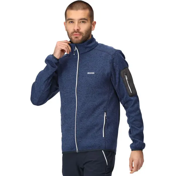 Image of Regatta Mens Newhill Full Zip Breathable Fleece Jacket S - Chest 37-38' (94-96.5cm)