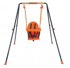 Image of Hedstrom Musical Folding Toddler Swing Steel