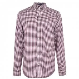 Image of Gant Long Sleeve Gingham Shirt - Blue 605