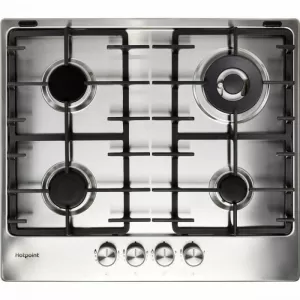 Image of Hotpoint PPH60GDFIXUK 4 Burner Gas Hob