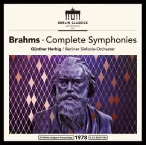 Image of Brahms Complete Symphonies by Johannes Brahms CD Album