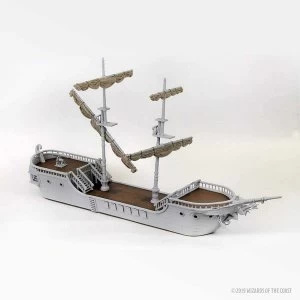 Image of D&D Nolzur's Marvelous Miniatures: The Falling Star Sailing Ship Unpainted