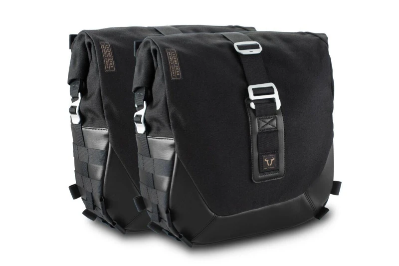 Image of BC.HTA.06.642.20100 - SW Motech Legend Side Pannier Bag System LC For Yamaha XSR 700 2016-2024 - Black BC.HTA.06.642.20100