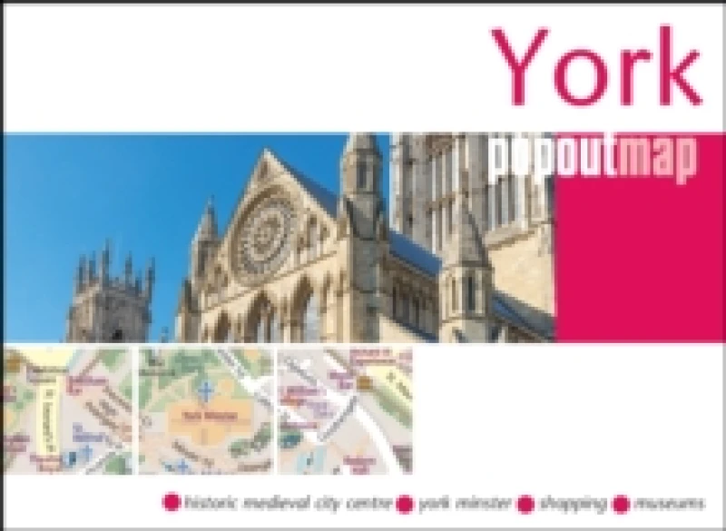 Image of York PopOut Map : Pocket size, pop up city map of York Sheet map, folded
