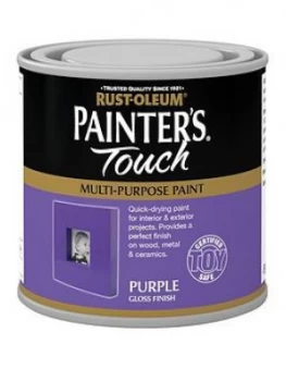 Image of Rust-Oleum Painter&Rsquo;S Touch Toy Safe Gloss Multi Purpose Paint ; Purple 250ml