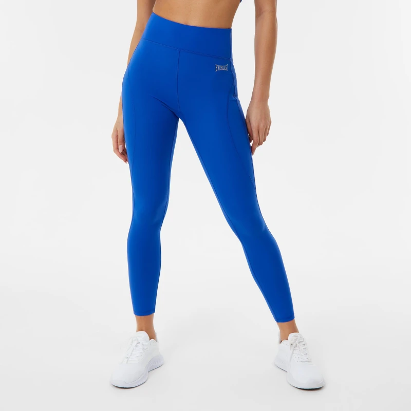Image of Everlast Contour Panel Leggings Womens - Blue Blue 8
