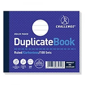Image of Challenge Ruled Duplicate Book with Card Cover 105 x 130 mm