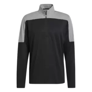 Image of adidas Lightweight Zip Top Mens - Black