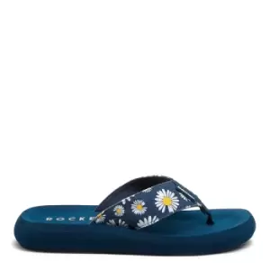 Image of Rocket Dog Spotlight Navy Floral Flip-Flops