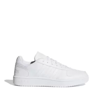 Image of adidas Hoops Low Womens Trainers - White
