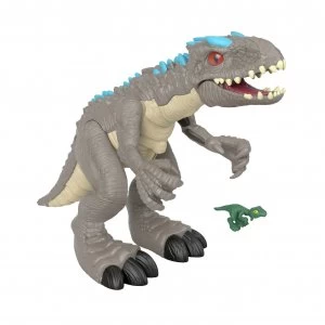 Image of Imaginext Jurassic World Thrashing Indominus Rex Dinosaur