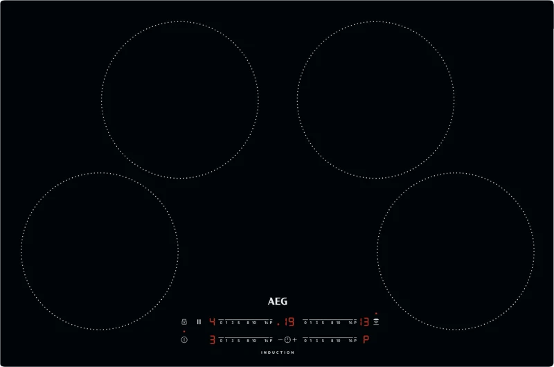 Image of AEG 3000 Series IKX84401CB 77cm Induction Hob - Black