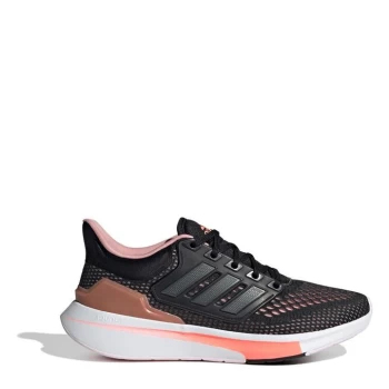 Image of adidas EQ21 Run Shoes Womens - Black/Mauve