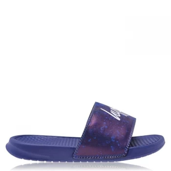 Image of Hype Block Sliders Mens - Blue