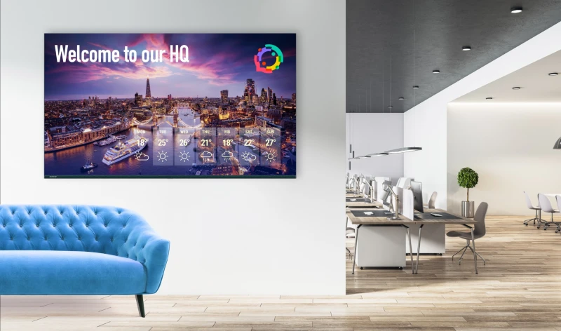 Image of Avocor AVK-8510 Signage Display 2.16 m (85") LED WiFi 450 cd/m²