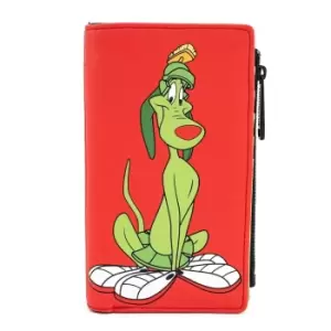 Image of Loungefly Looney Tunes Marvin The Martian K-9 Flap Wallet