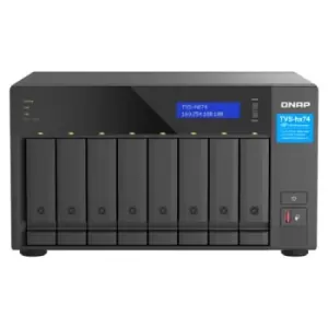 Image of QNAP TVS-h874 NAS Tower Ethernet LAN Black i5-12400
