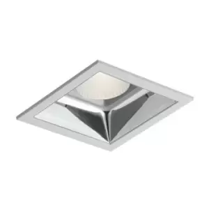Image of Fan Europe LANDER LED Recessed Downlight White, Chrome 1500lm 3000K 8.6x8.6x10.8cm