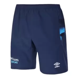 Image of 2022 Williams Racing Woven Shorts (Peacot)