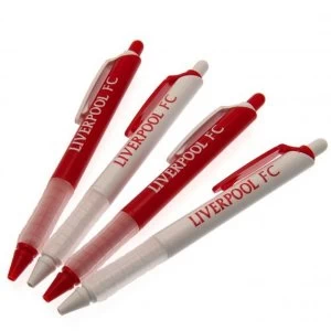 Image of Liverpool FC (Pack Of 4) Pen Set